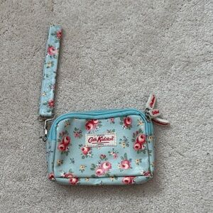 Cath Kidston Blue Floral Wristlet